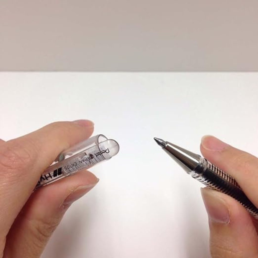 Pentel Hybrid Cap Type 0.5mm Ballpoint Pen