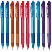 Pentel Wow Retractable Ballpoint Pen BK417 (Pack of 10)