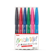 Pentel Brush Sign Pens Set