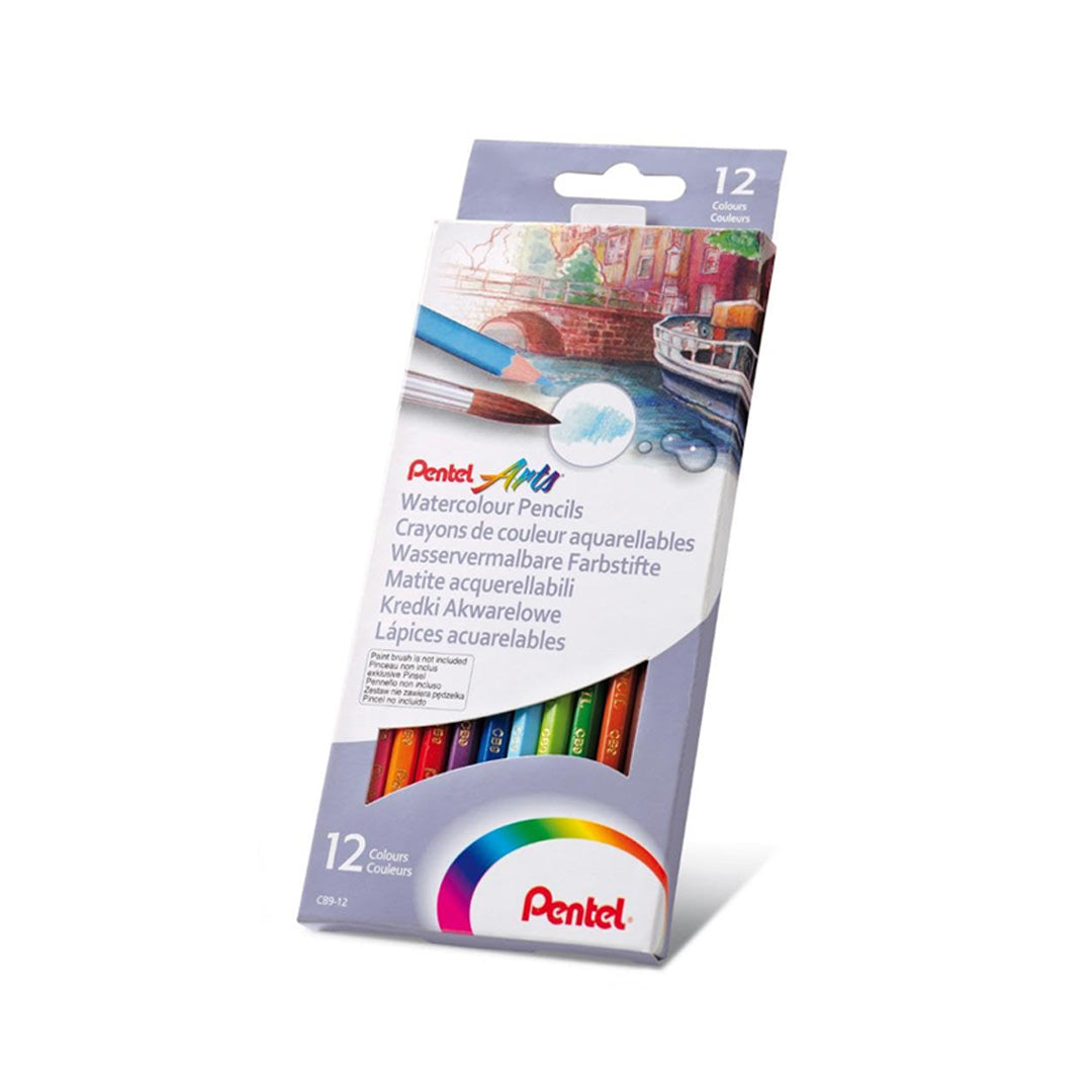 Pentel Water Color Pencils Set