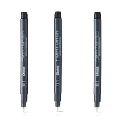Pentel Pointliner Pigment Ink Pen (Calligraphy) Set