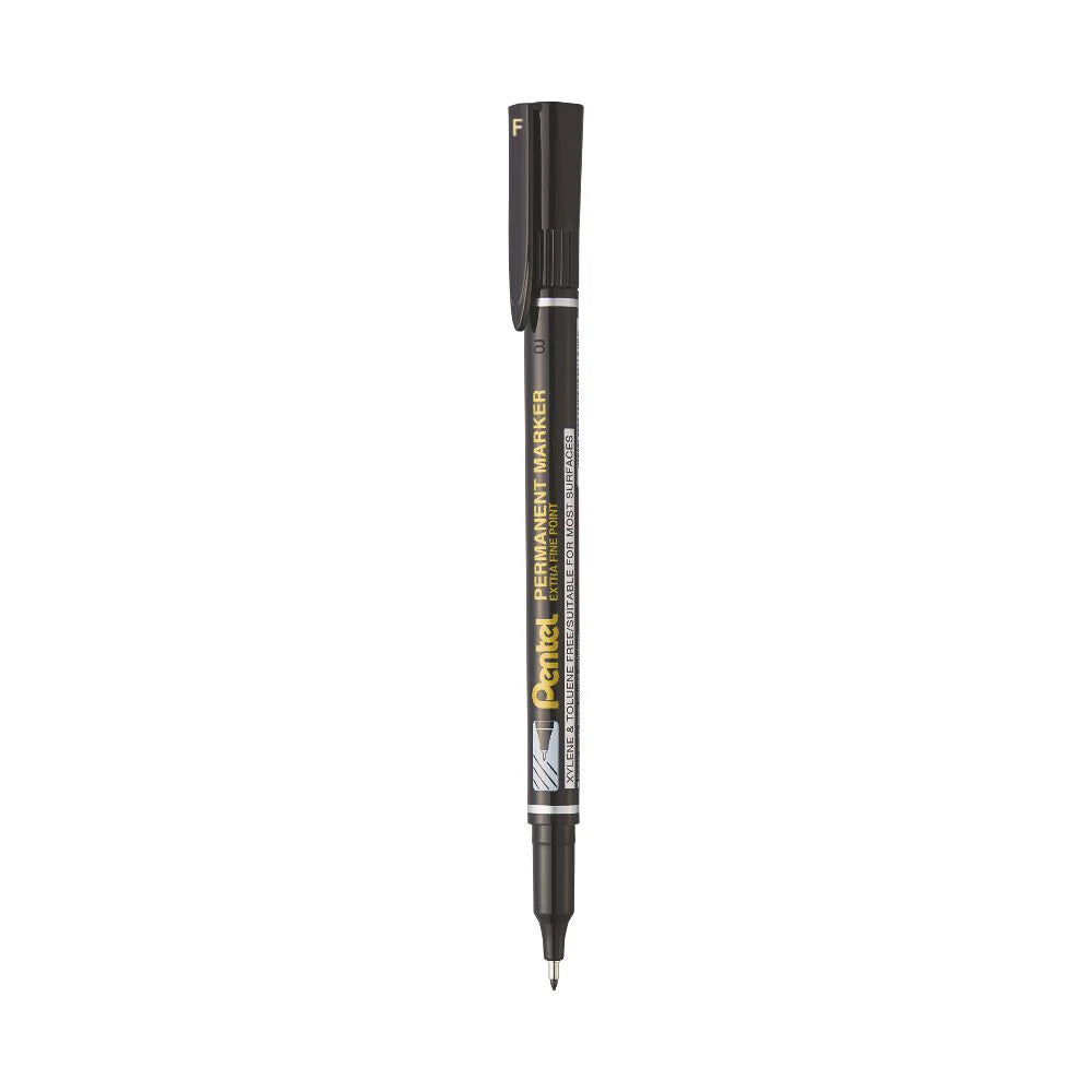 Pentel Permanent Marker Extra fine point (10 PC BOX)
