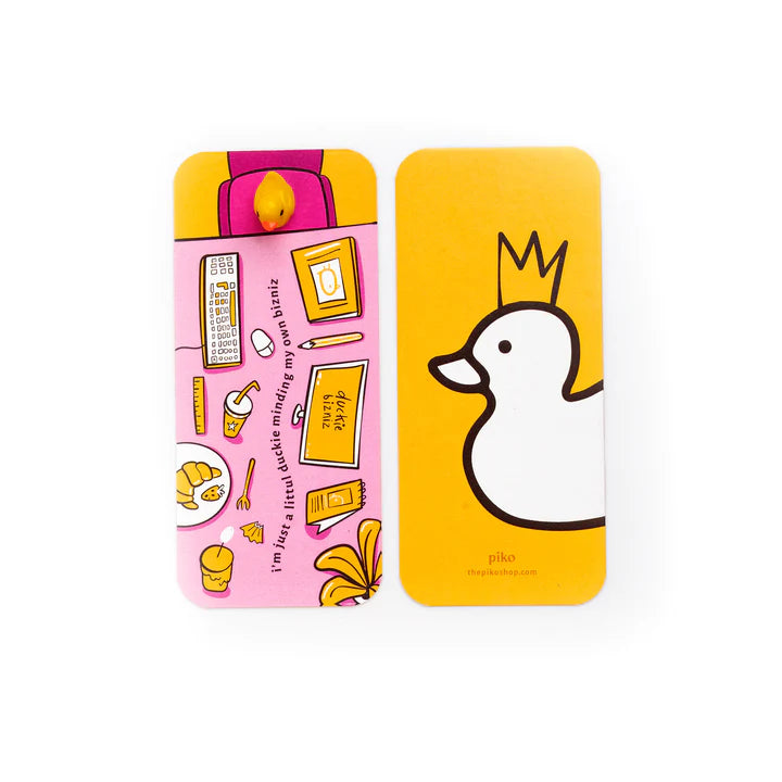 Piko Bizniz Duckie Bookmark