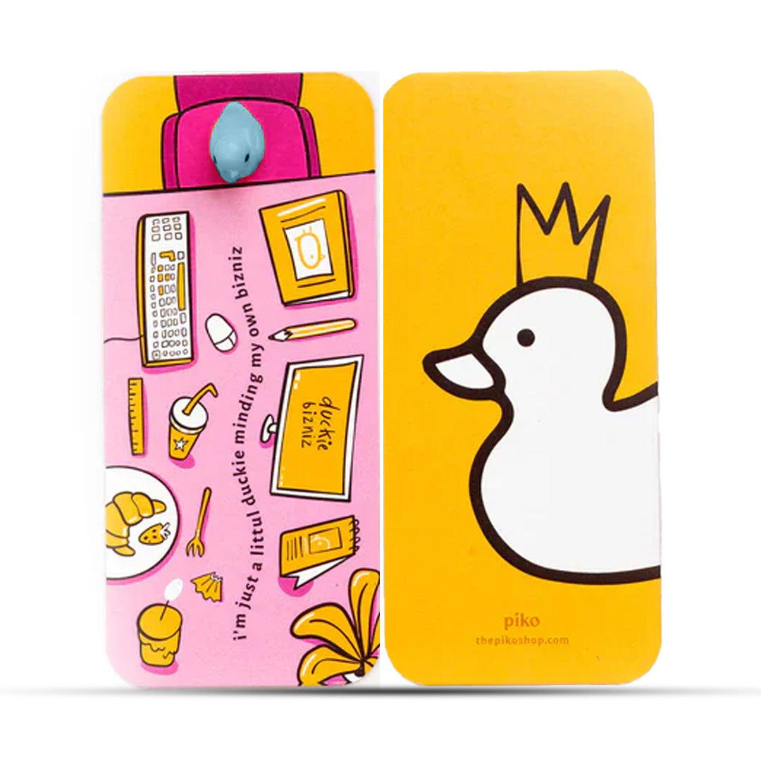 Piko Bizniz Duckie Bookmark