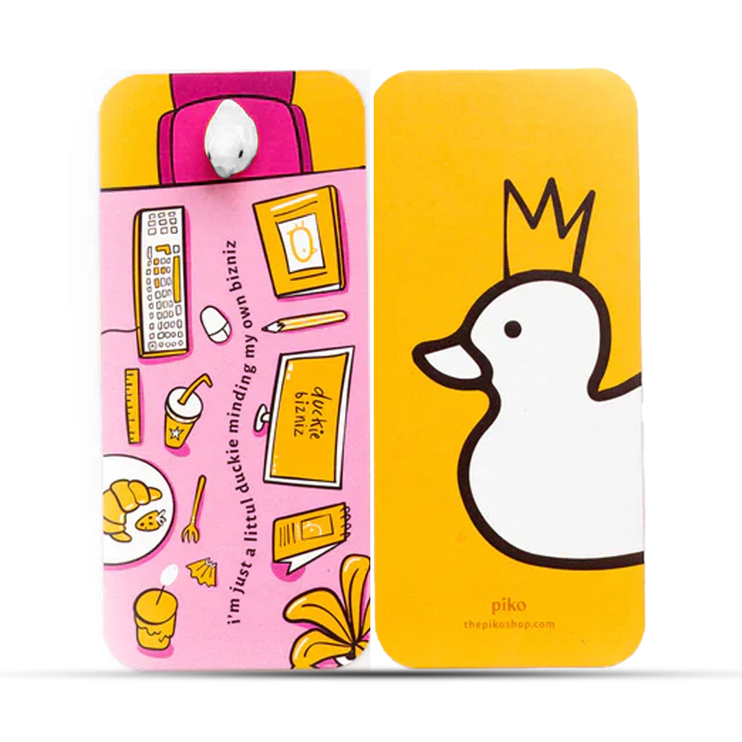 Piko Bizniz Duckie Bookmark