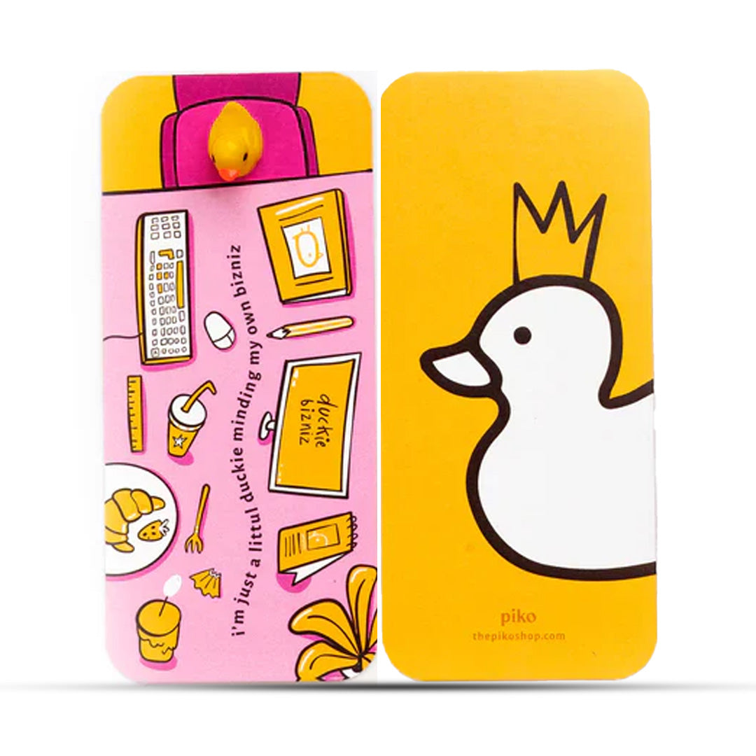 Piko Bizniz Duckie Bookmark