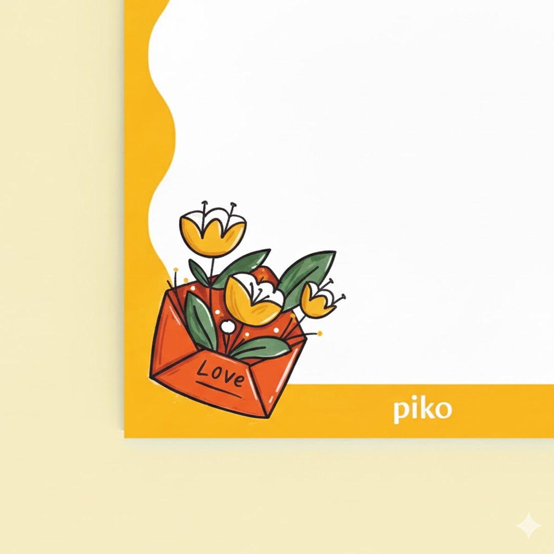 Piko Bundle/Summer Unruled Notepads