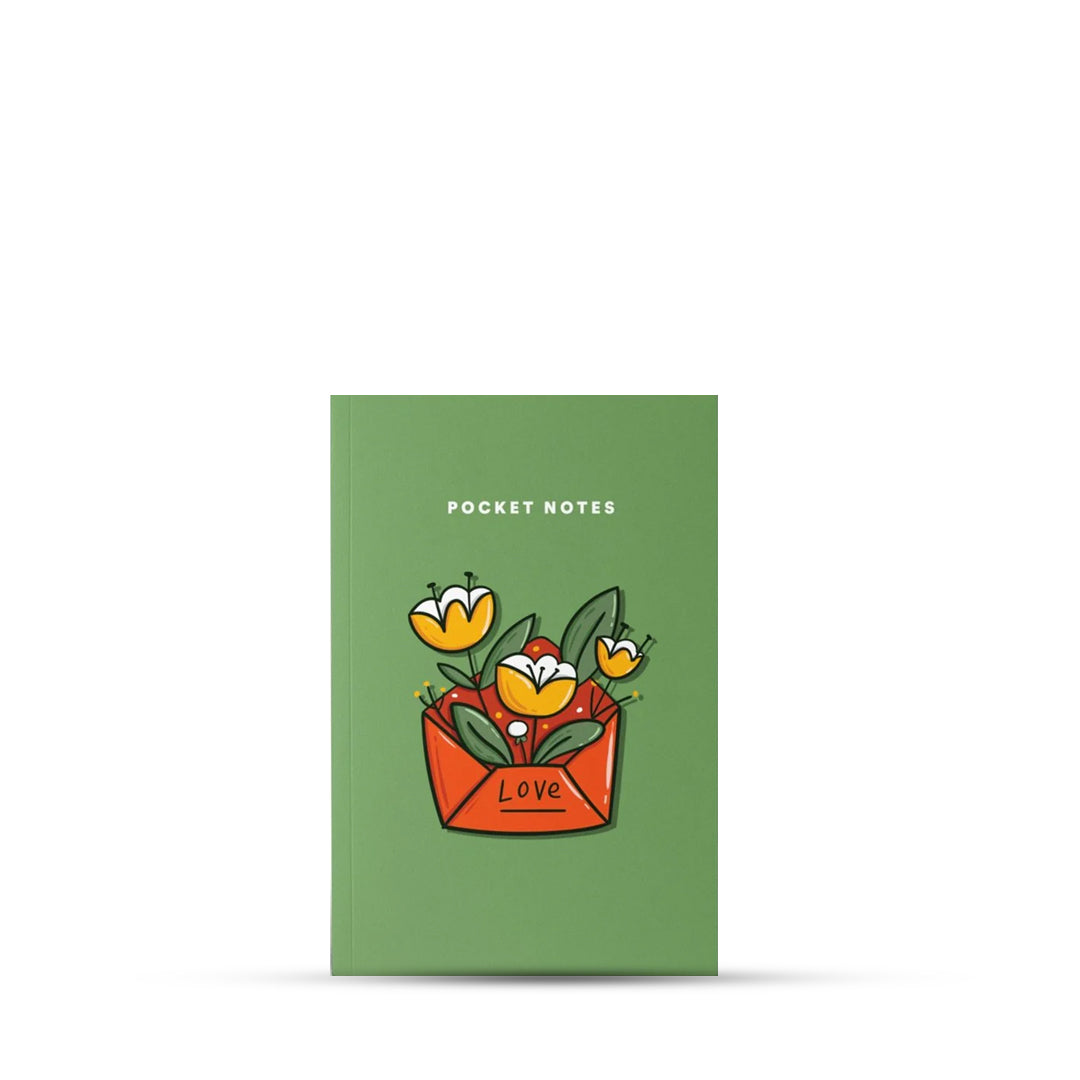 Piko Illustrated Pocket Plain Notebook
