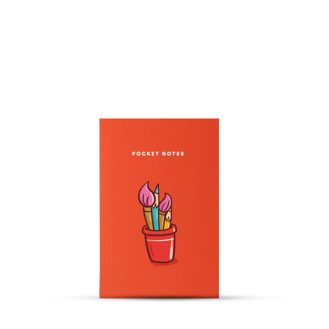 Piko Illustrated Pocket Plain Notebook