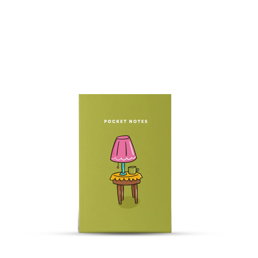 Piko Illustrated Pocket Plain Notebook
