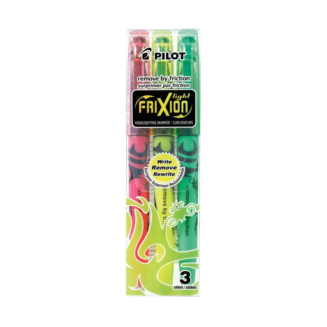 Pilot Frixion Light Highlighter Set