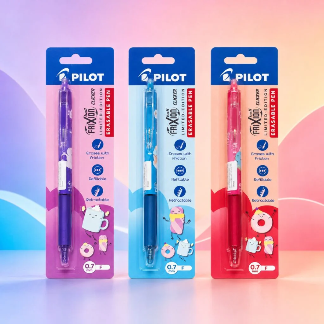 Pilot Limited Edition Frixion Erasable Clicker Roller Ball Pen