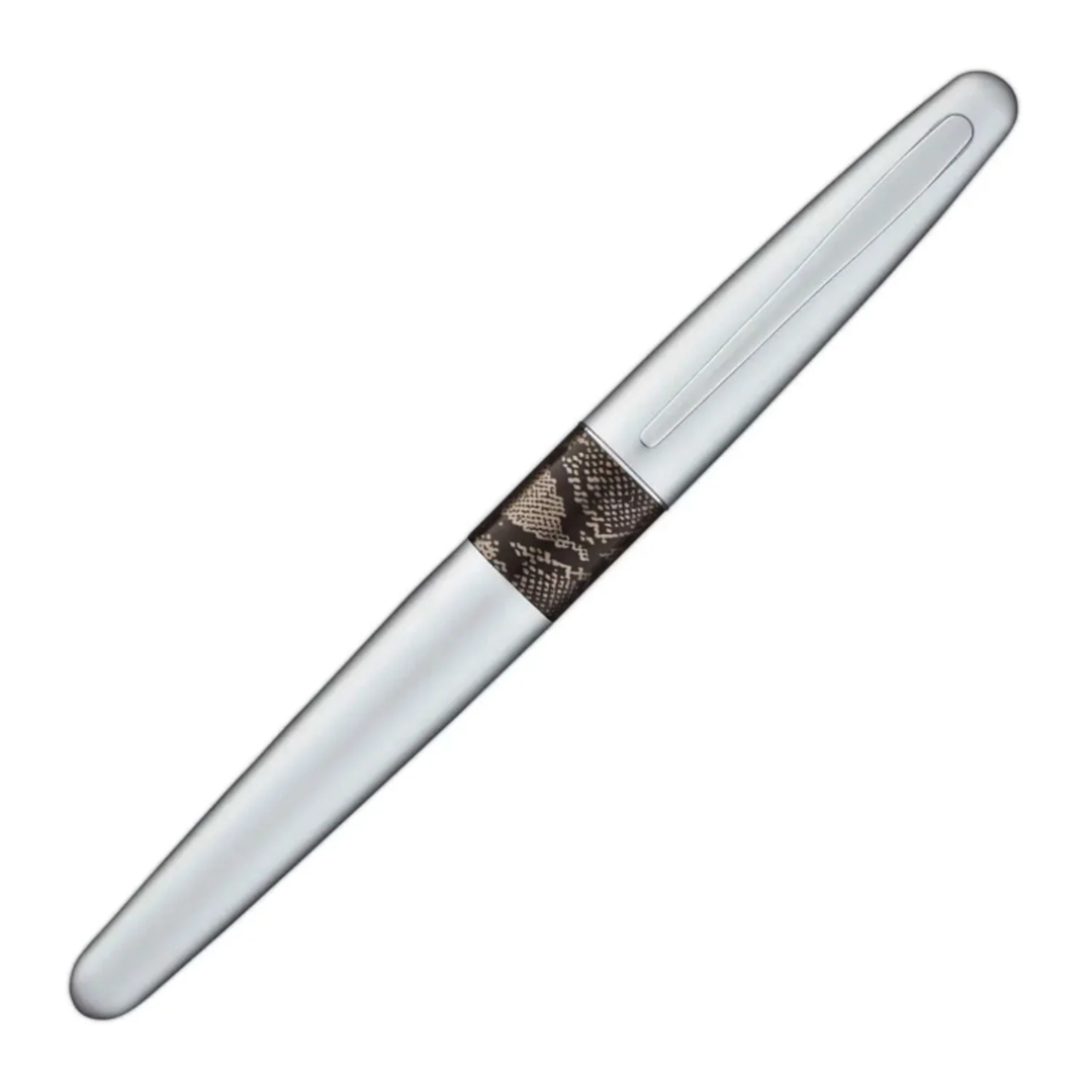 Pilot MR Animal Silver Python CT with Con40 Converter Fountain Pen