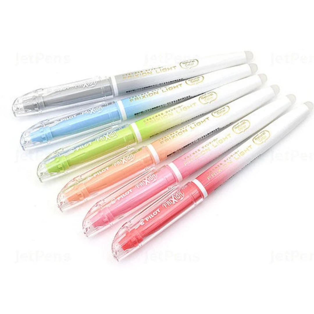 Pilot Frixion Highlighter 6 Color Set