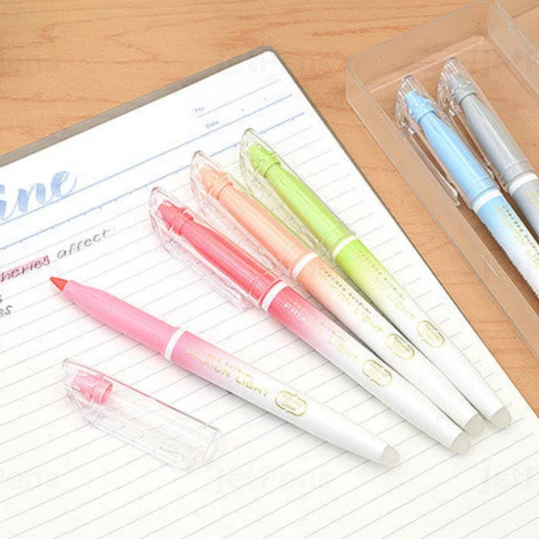 Pilot Frixion Highlighter 6 Color Set