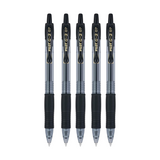 Pilot G2 0.7mm Retractable Roller Ball Pen- Pack of 5