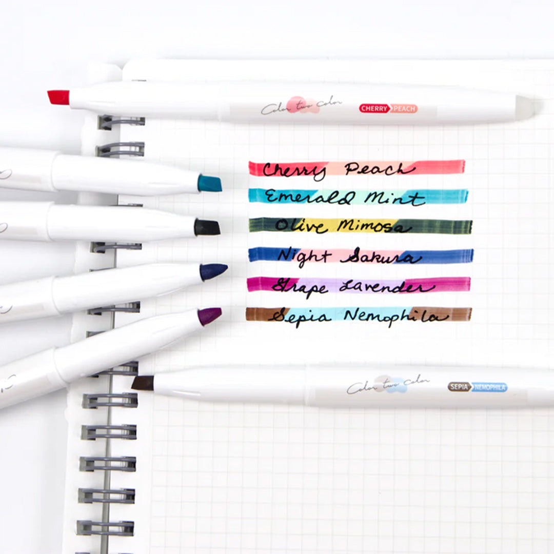 Pilot Ilmilly Two Color Highlighter