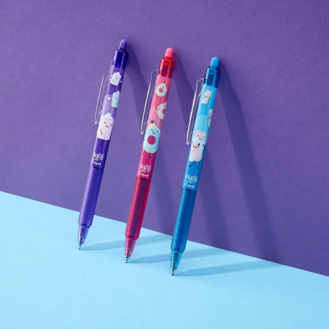 Pilot Limited Edition Frixion Erasable Clicker Roller Ball Pen