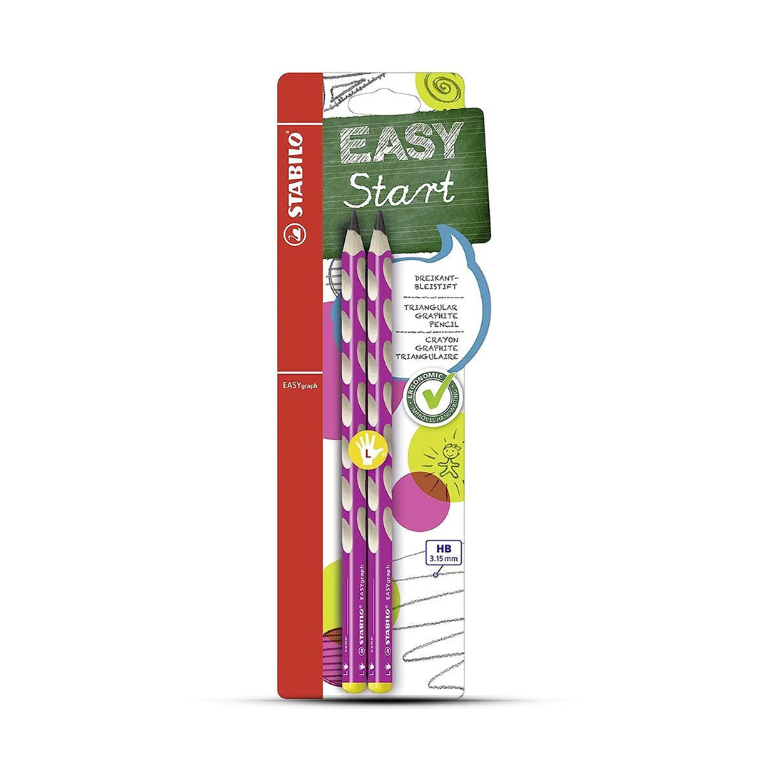 Stabilo Easygraph Left Handed Pencil -Pack of 2