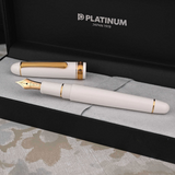 Platinum 377 White Century Fountain Pen