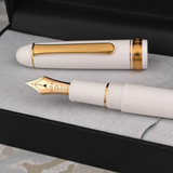 Platinum 377 White Century Fountain Pen