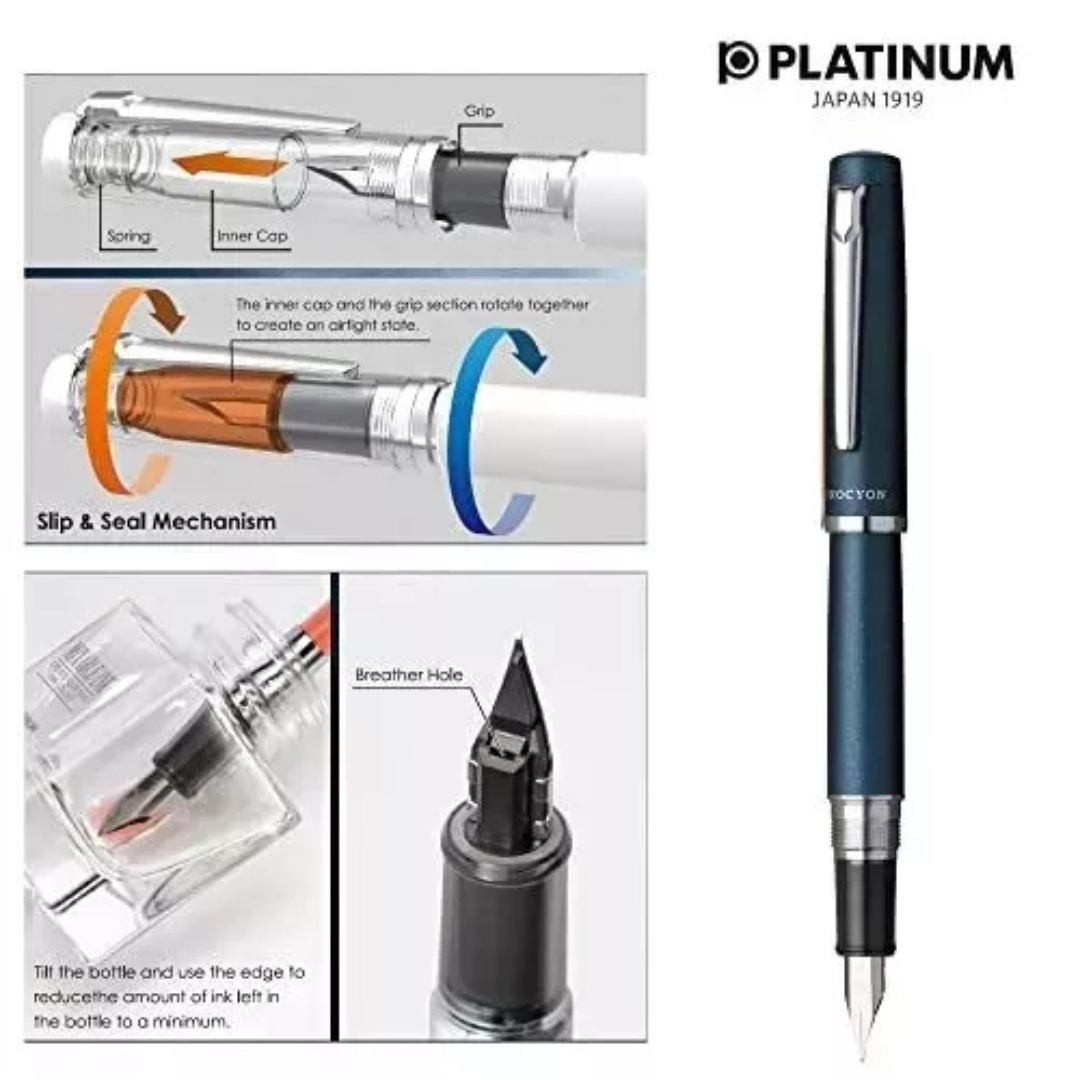 Platinum Fountain Pen PROCYON Deep Sea