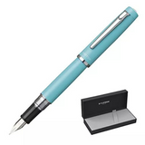 Platinum Turquoise Blue Medium Pocyon Fountain Pen