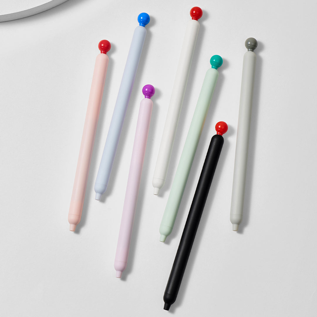 Kaco Popup Black Ink Gel Pen Set- Pack of 5