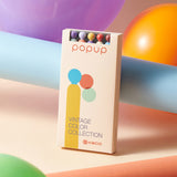 Popup vintage party gel ink pen 5pc/set