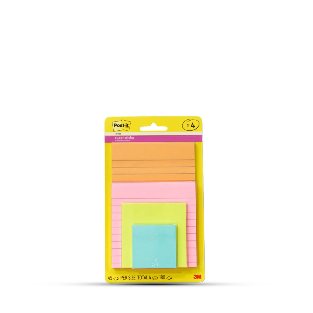 Post-it 3M Super Sticky Notes Set