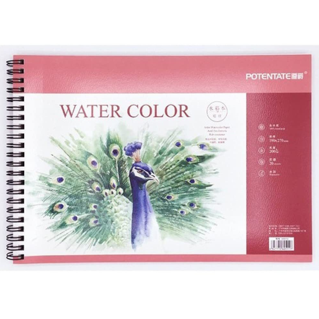 Potentate Artist Watercolor Book  Wire, Rough