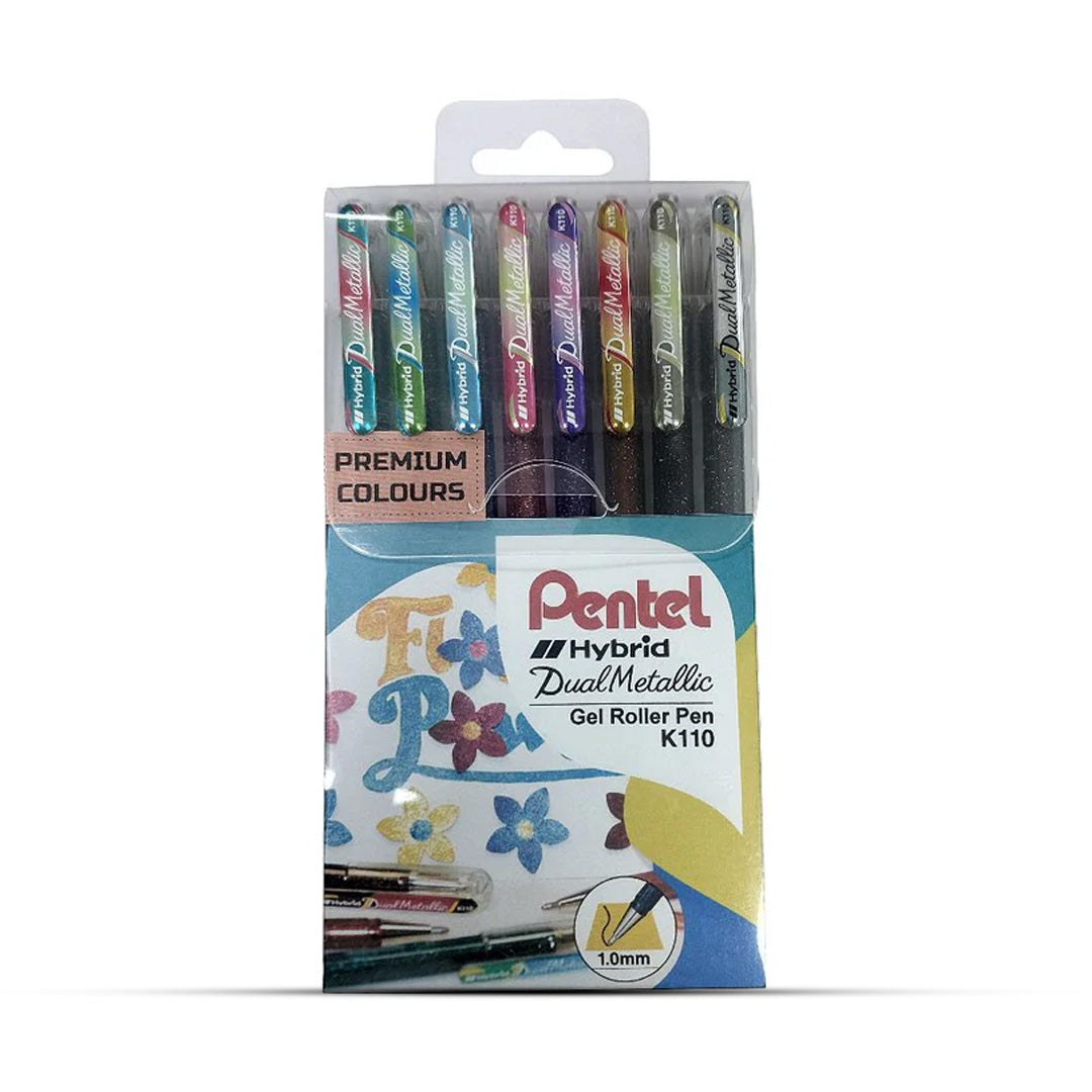 Pentel Hybrid Dual Metallic Gel Roller Pen