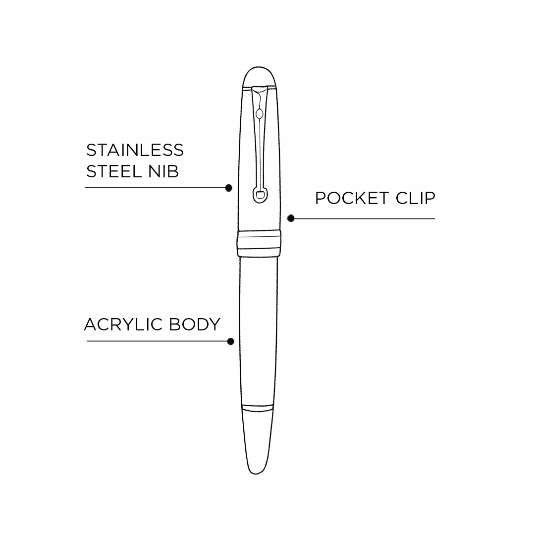 Penlux Delgado 2022 Christamas Edition Fountain Pen