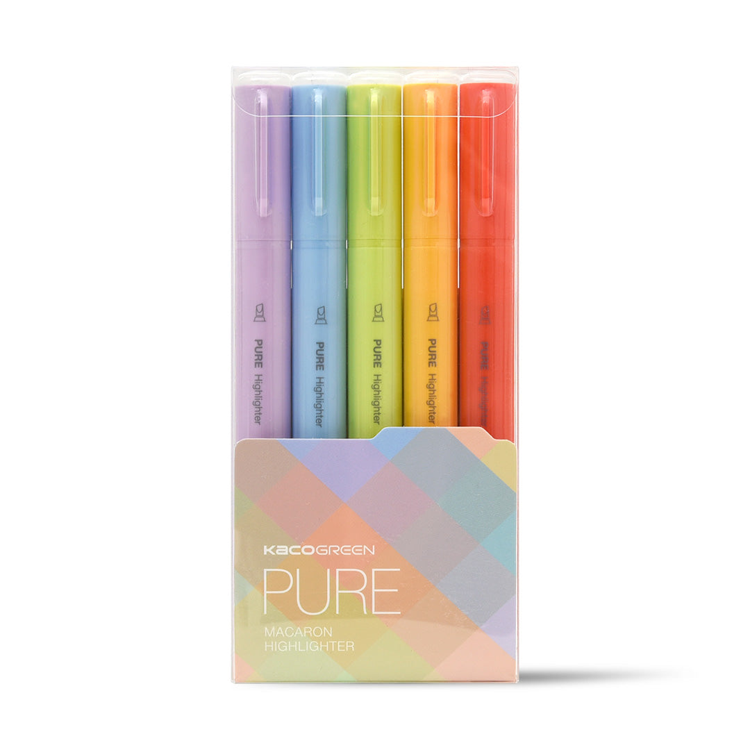 Pure Macaron Highlighter - Five color Pack