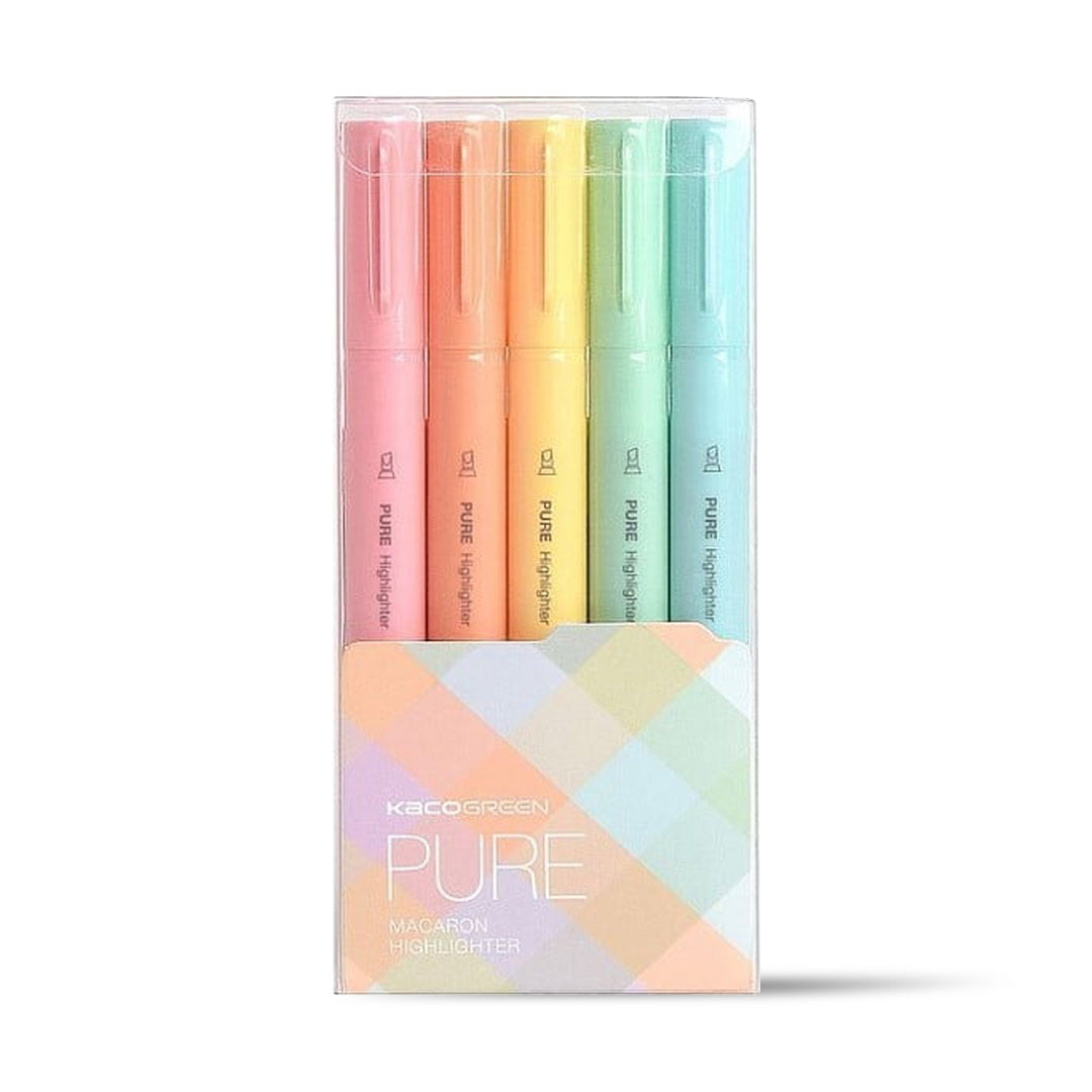 Pure Macaron Highlighter - Five color Pack