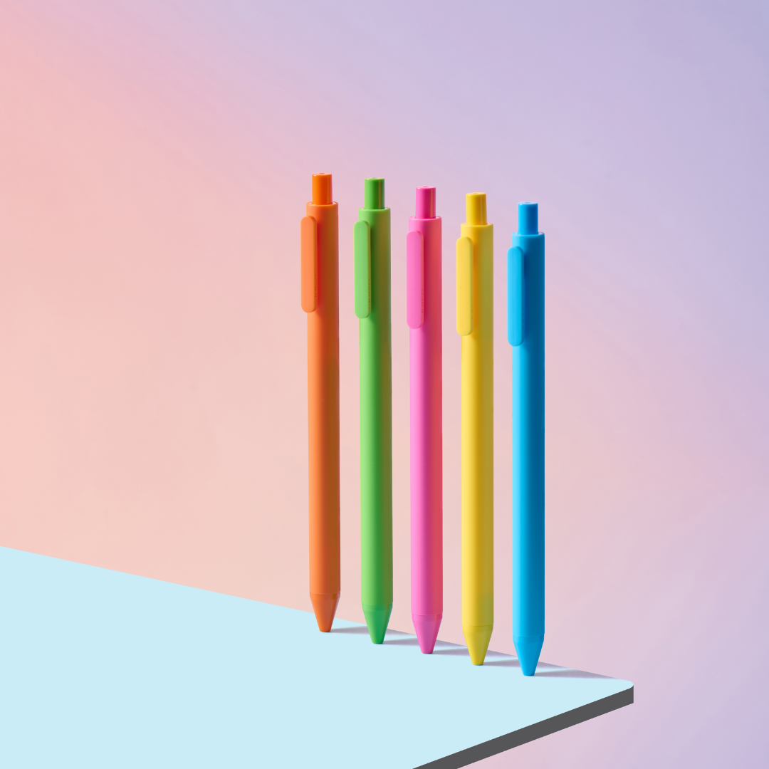 Kaco Pure Assorted 0.5mm Gel Pen Set
