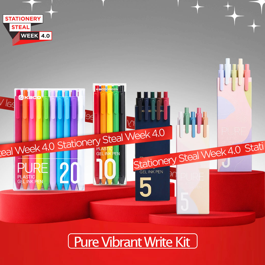 Pure Gold Write Pure Vibrant Write Kit – SCOOBOO