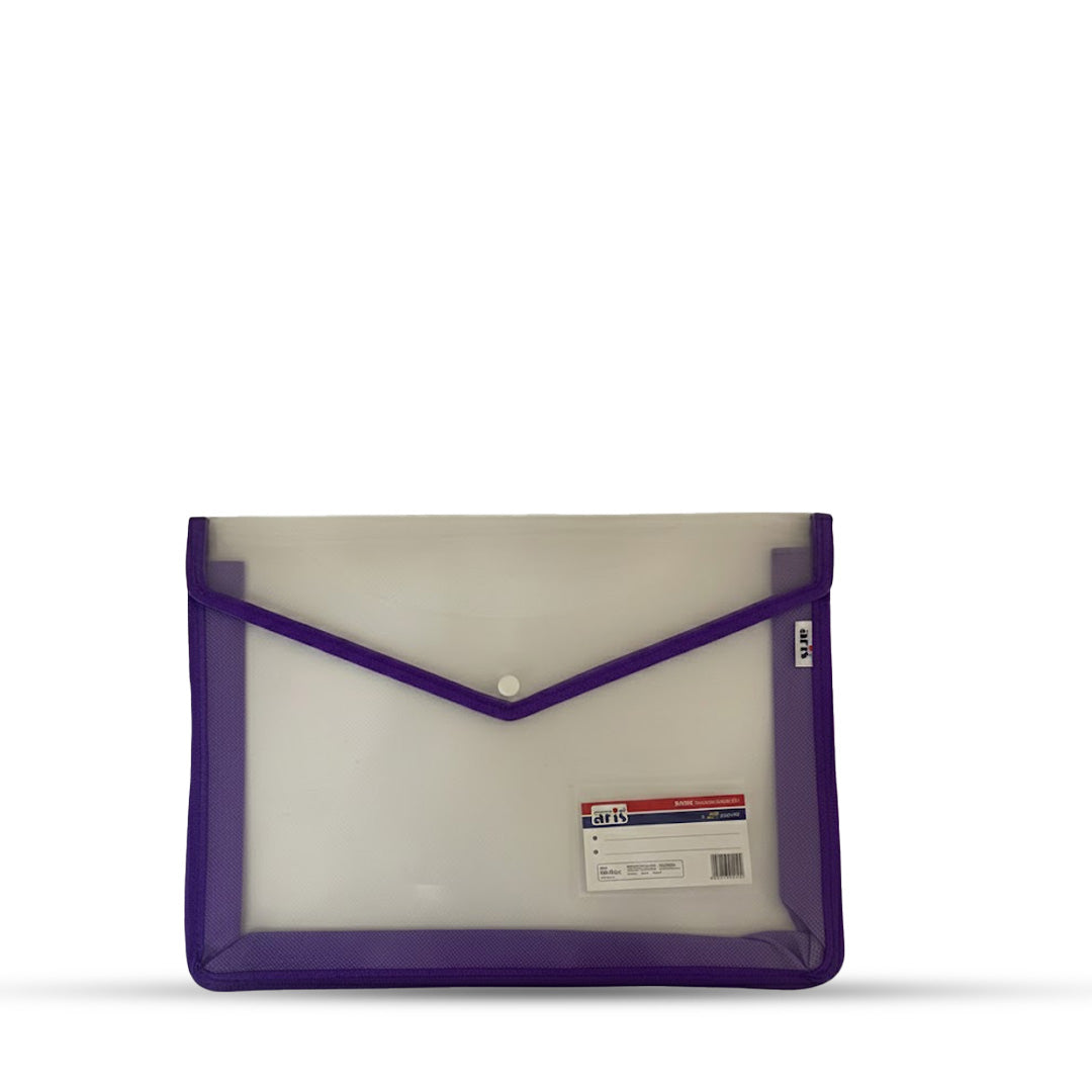 Trio Aris Button Pouch Document Holder