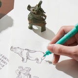 Rocket Bronze Age 3pc Gel Ink Pen Set (with National Museum of China)