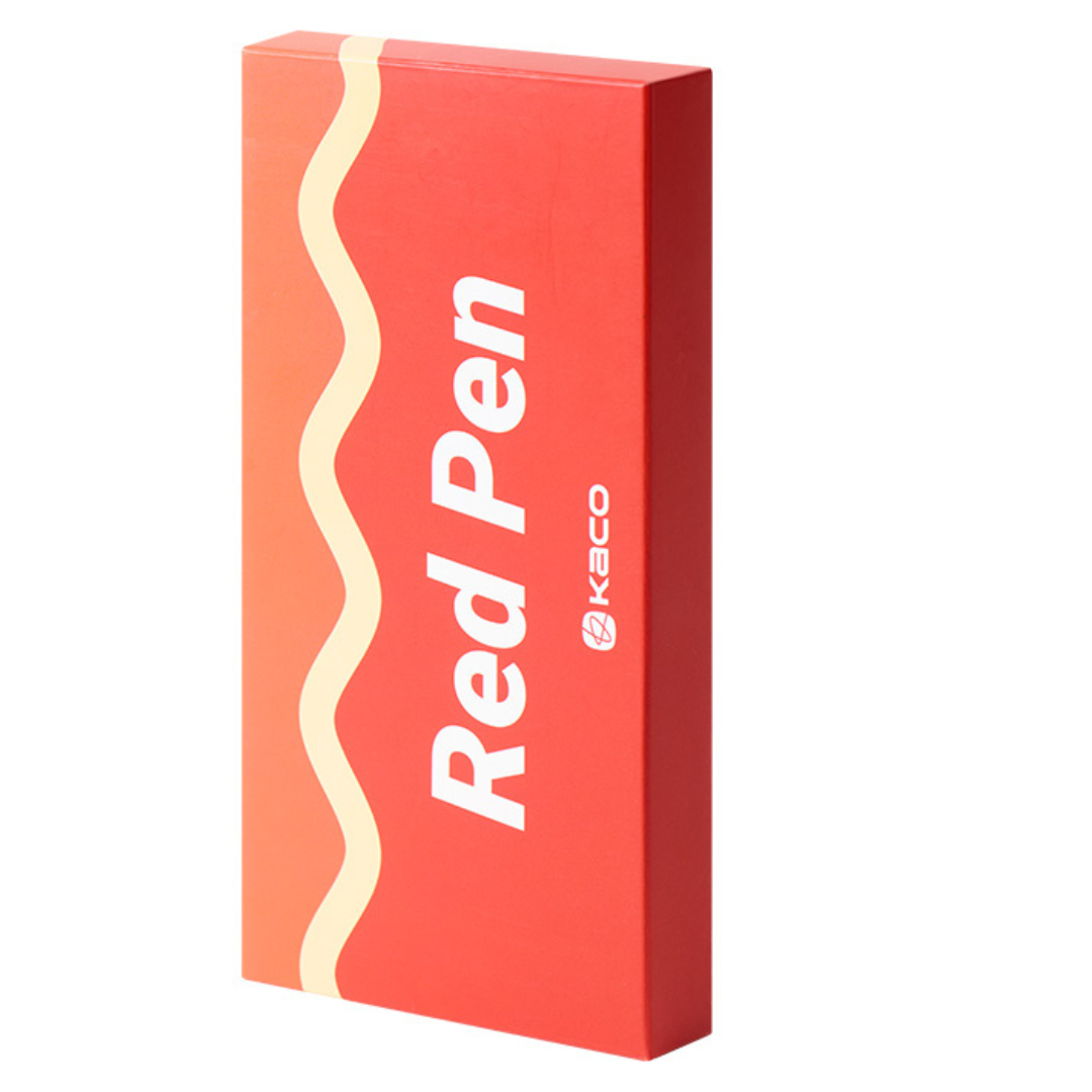 Kaco Red Blue Gel Pen Set