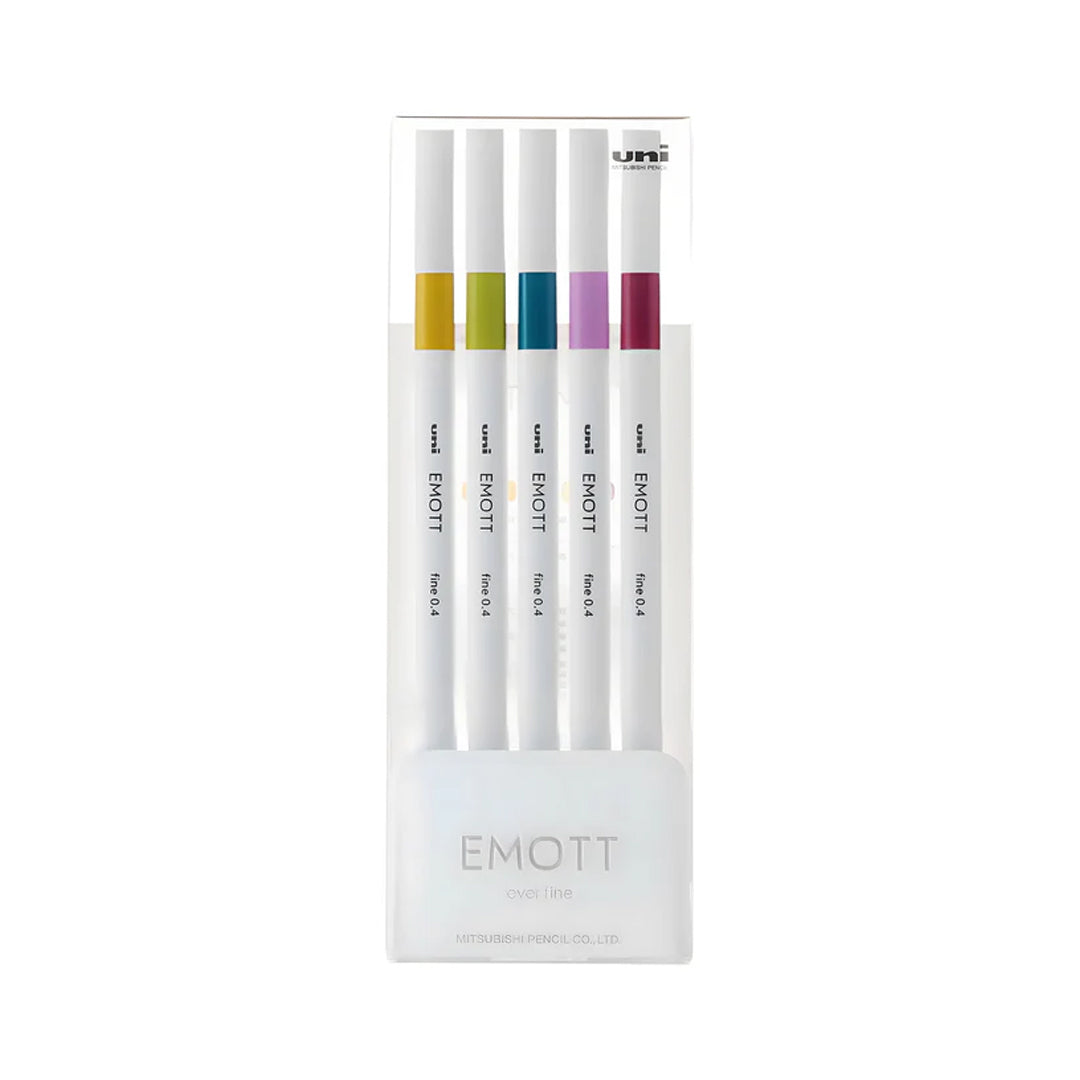Uni Emott Pens 5-color set