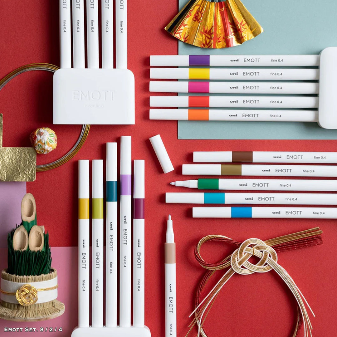 Uni Emott Pens 5-color set