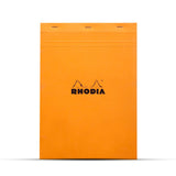 Rhodia Basics Orange Grid Notepad