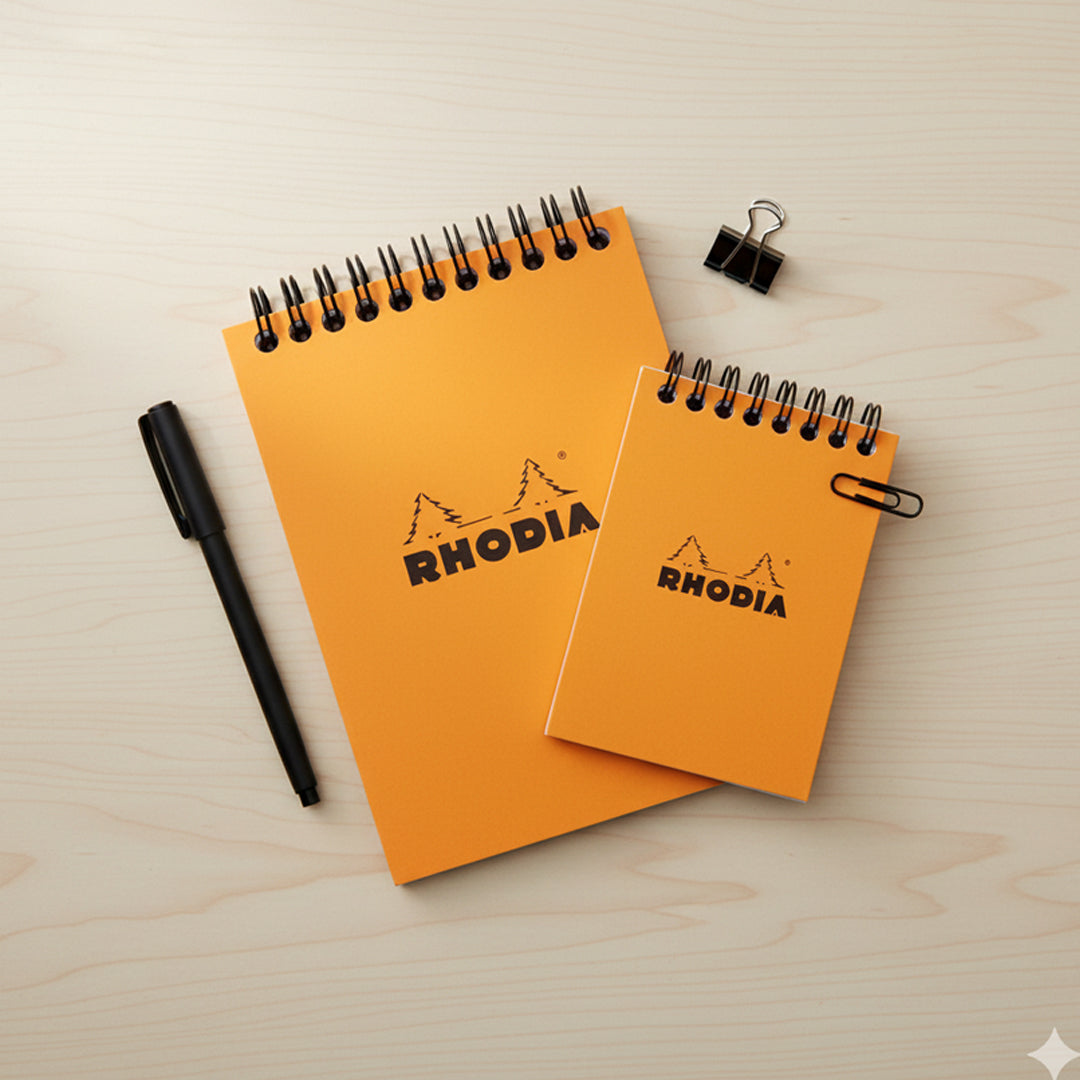 Rhodia Classic Wirobound Grid Notepad