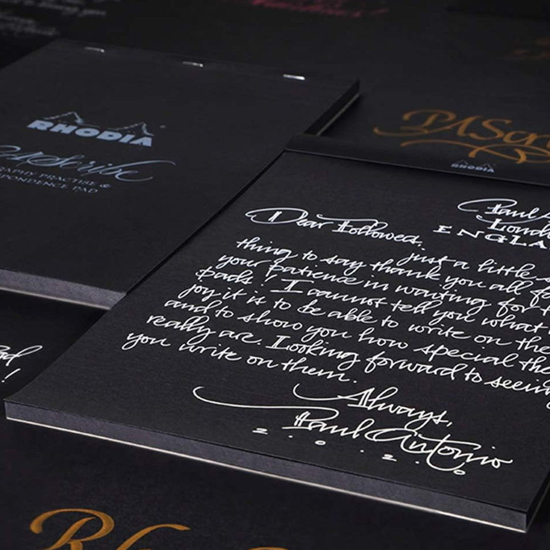 Rhodia Pascripe Calligraphy A4 Notepad