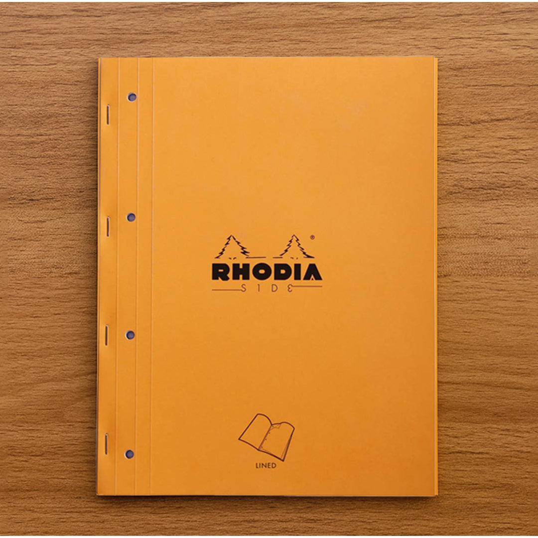 Rhodia Side-Punched A4 Ruled Notebook