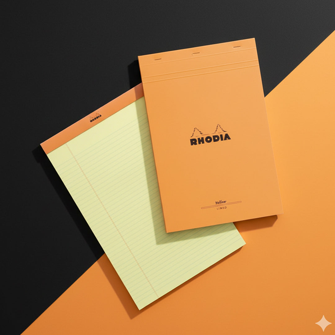 Rhodia Stapled N°19 Ruled Notepad
