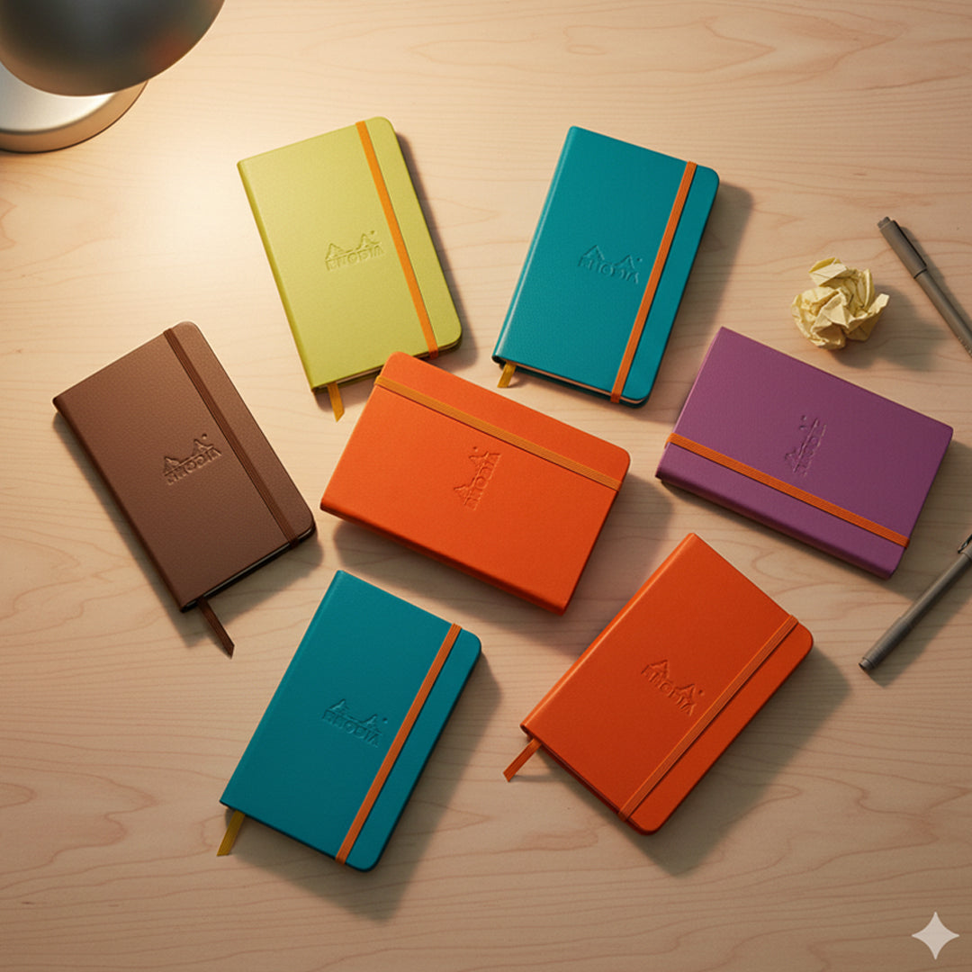 Rhodia Hardcover A6 Plain Notebook