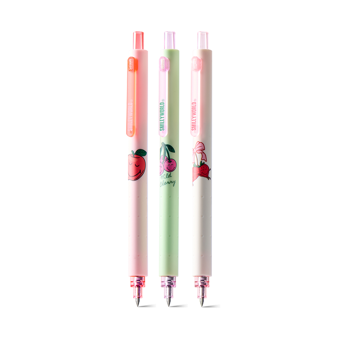 Rocket Sweet Fruit Gel Pen Set- Pack of 3
