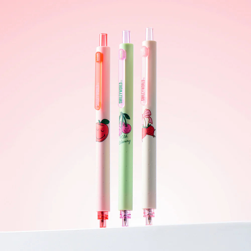 Rocket Sweet Fruit Gel Pen Set- Pack of 3